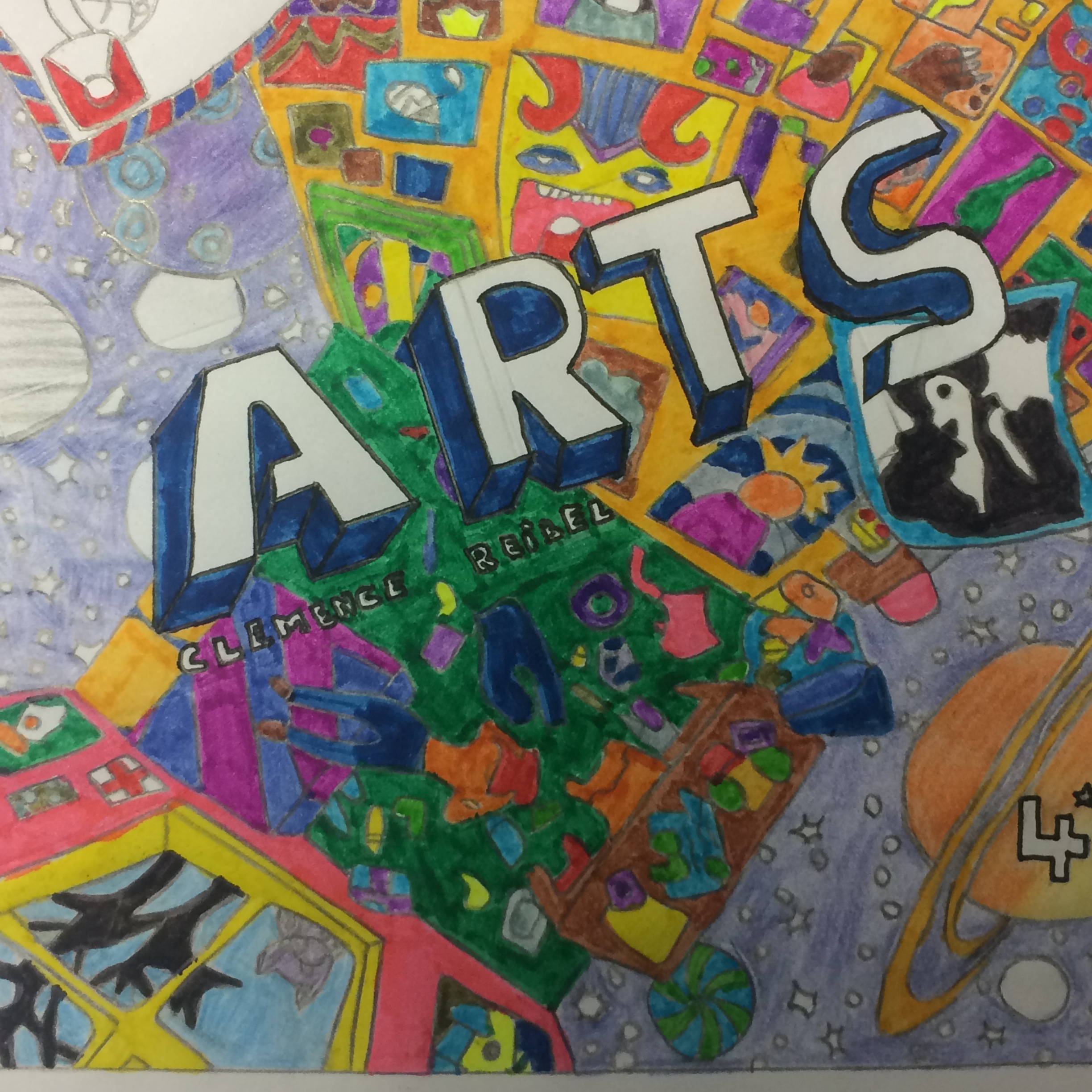 Page De Garde Cahier D Art Plastique Arts plastiques - [Collège de La Souffel]